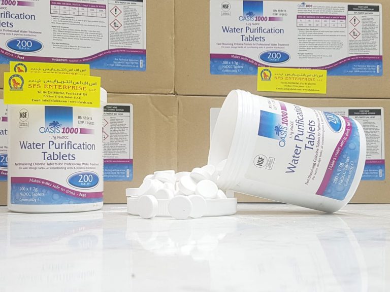 Oasis 1000 Water Purification Tablets SFS Enterprise LLC
