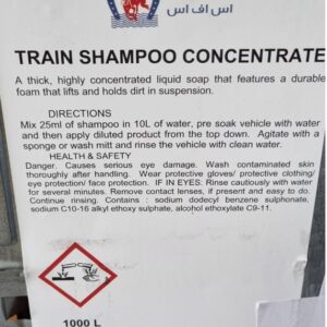 TRAIN SHAMPOO CONCENTRATE